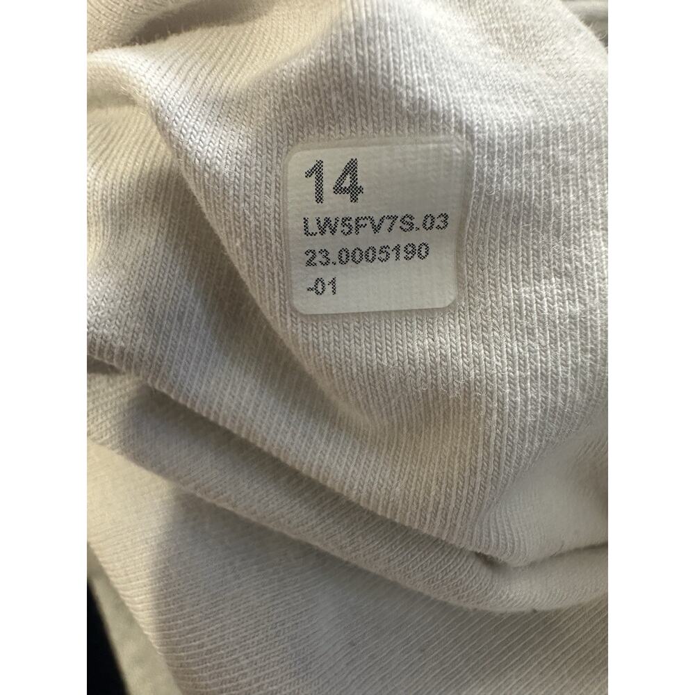 Lululemon Scuba Mid-Rise Wide-Leg Pant Full Length Heathered Light Gray Size 14 - Picture 10 of 14